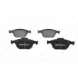 Jeu de 4 plaquettes de frein avant BOSCH 0 986 424 701 - Visuel 3