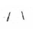Jeu de 4 plaquettes de frein avant BOSCH 0 986 424 709 - Visuel 2