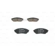 Jeu de 4 plaquettes de frein avant BOSCH 0 986 424 713 - Visuel 3
