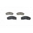 Jeu de 4 plaquettes de frein avant BOSCH 0 986 424 714 - Visuel 1