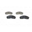Jeu de 4 plaquettes de frein avant BOSCH 0 986 424 714 - Visuel 3