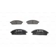 Jeu de 4 plaquettes de frein avant BOSCH 0 986 424 715 - Visuel 3
