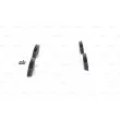 Jeu de 4 plaquettes de frein avant BOSCH 0 986 424 716 - Visuel 2