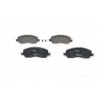 Jeu de 4 plaquettes de frein avant BOSCH 0 986 424 716 - Visuel 3