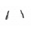 Jeu de 4 plaquettes de frein avant BOSCH 0 986 424 719 - Visuel 2