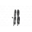 Jeu de 4 plaquettes de frein avant BOSCH 0 986 424 720 - Visuel 2