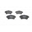 Jeu de 4 plaquettes de frein avant BOSCH 0 986 424 721 - Visuel 1