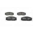 Jeu de 4 plaquettes de frein avant BOSCH 0 986 424 729 - Visuel 3