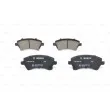 Jeu de 4 plaquettes de frein avant BOSCH 0 986 424 735 - Visuel 1