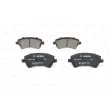Jeu de 4 plaquettes de frein avant BOSCH 0 986 424 735 - Visuel 3