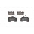 Jeu de 4 plaquettes de frein avant BOSCH 0 986 424 738 - Visuel 1
