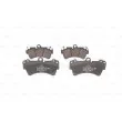 Jeu de 4 plaquettes de frein avant BOSCH 0 986 424 739 - Visuel 1