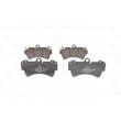 Jeu de 4 plaquettes de frein avant BOSCH 0 986 424 739 - Visuel 3