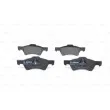 Jeu de 4 plaquettes de frein avant BOSCH 0 986 424 765 - Visuel 1