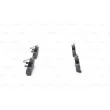 Jeu de 4 plaquettes de frein avant BOSCH 0 986 424 765 - Visuel 2