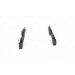 Jeu de 4 plaquettes de frein avant BOSCH 0 986 424 767 - Visuel 2