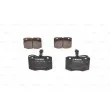 Jeu de 4 plaquettes de frein avant BOSCH 0 986 424 768 - Visuel 3