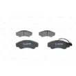 Jeu de 4 plaquettes de frein avant BOSCH 0 986 424 769 - Visuel 1