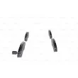 Jeu de 4 plaquettes de frein avant BOSCH 0 986 424 769 - Visuel 2