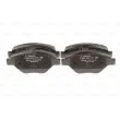 Jeu de 4 plaquettes de frein avant BOSCH 0 986 424 774 - Visuel 1