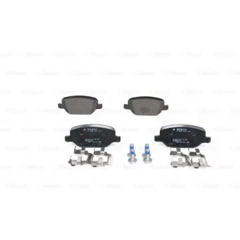 Jeu de 4 plaquettes de frein arrière BOSCH 0 986 424 775