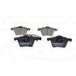 Jeu de 4 plaquettes de frein avant BOSCH 0 986 424 780 - Visuel 1