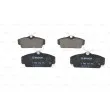 Jeu de 4 plaquettes de frein avant BOSCH 0 986 424 781 - Visuel 3