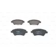 Jeu de 4 plaquettes de frein avant BOSCH 0 986 424 785 - Visuel 3