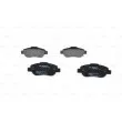 Jeu de 4 plaquettes de frein avant BOSCH 0 986 424 786 - Visuel 3