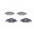 Jeu de 4 plaquettes de frein avant BOSCH 0 986 424 788 - Visuel 1