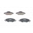 Jeu de 4 plaquettes de frein avant BOSCH 0 986 424 788 - Visuel 3