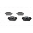 Jeu de 4 plaquettes de frein avant BOSCH 0 986 424 791 - Visuel 1