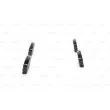 Jeu de 4 plaquettes de frein avant BOSCH 0 986 424 791 - Visuel 2