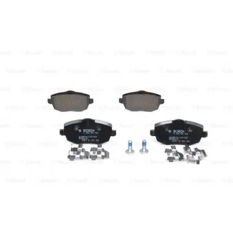 Jeu de 4 plaquettes de frein avant BOSCH 0 986 424 792