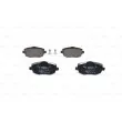 Jeu de 4 plaquettes de frein avant BOSCH 0 986 424 792 - Visuel 3