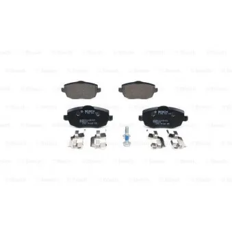 Jeu de 4 plaquettes de frein avant BOSCH 0 986 424 793