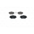 Jeu de 4 plaquettes de frein avant BOSCH 0 986 424 793 - Visuel 3