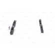 Jeu de 4 plaquettes de frein avant BOSCH 0 986 424 795 - Visuel 2