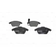 Jeu de 4 plaquettes de frein avant BOSCH 0 986 424 797 - Visuel 3