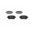 Jeu de 4 plaquettes de frein avant BOSCH 0 986 424 803 - Visuel 3