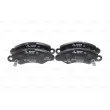 Jeu de 4 plaquettes de frein avant BOSCH 0 986 424 804 - Visuel 1