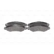 Jeu de 4 plaquettes de frein avant BOSCH 0 986 424 804 - Visuel 3