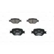 Jeu de 4 plaquettes de frein avant BOSCH 0 986 424 808 - Visuel 3