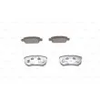 Jeu de 4 plaquettes de frein arrière BOSCH 0 986 424 814 - Visuel 3