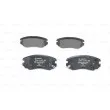 Jeu de 4 plaquettes de frein avant BOSCH 0 986 424 815 - Visuel 1
