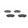 Jeu de 4 plaquettes de frein avant BOSCH 0 986 424 818 - Visuel 3