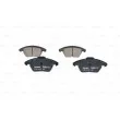 Jeu de 4 plaquettes de frein avant BOSCH 0 986 424 825 - Visuel 3