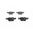 Jeu de 4 plaquettes de frein avant BOSCH 0 986 424 828 - Visuel 1