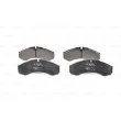 Jeu de 4 plaquettes de frein avant BOSCH 0 986 424 833 - Visuel 1