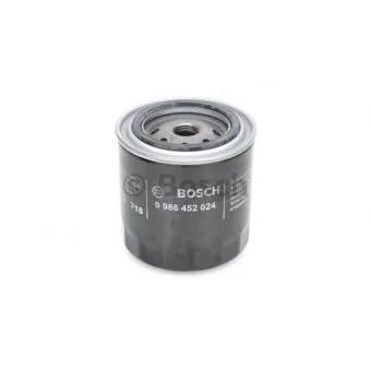 Filtre à huile BOSCH 0 986 452 024